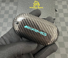 Load image into Gallery viewer, Luxury Carbon Fiber Key Fob Cover Case For Mercedes AMG New C E GLC S EQ Class W206 X254 W223 C236 W214 X290 F1 Petronas Edition Exclusive Made
