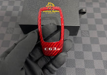 Load image into Gallery viewer, Luxury Carbon Fiber Key Fob Cover Case For Mercedes W205 C63S AMG 2019-2023 Model Custom Made Exclusive Edition
