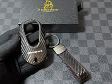 Load image into Gallery viewer, Luxury Carbon Fiber Key Fob Cover Case For Mercedes AMG New C E GLC S EQ Class W206 X254 W223 C236 W214 X290 Exclusive Made
