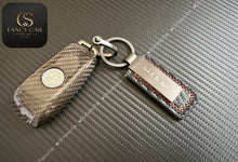 Load image into Gallery viewer, GLC63S Premium Genuine Carbon Fiber Key Fob Cover Case Fit For Mercedes GLC63s Custom Made Exclusive Gift
