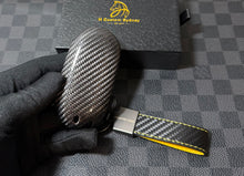 Load image into Gallery viewer, Premium Carbon Fiber Key Fob Cover For Mercedes AMG New C E GLC S EQ Class W206 X254 W223 C236 W214 Exclusive Made
