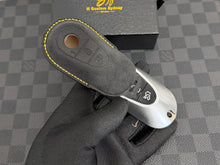 Load image into Gallery viewer, Premium Alcantara Edition One Key Cover Keychain Set for Mercedes W214 W223 W206 X254 C236 CLE EQE EQS GLC E-Class S-Class AMG Luxury Gift Exclusive Made
