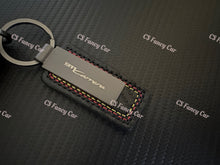 Load image into Gallery viewer, Premium Fiber Key Fob Cover Case Pack For Porsche 911 Carrera Custom Made Exclusive Gift
