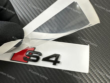 Load image into Gallery viewer, S4 Gloss Black Badges Package For Audi S4 B8 Supercharged Models
