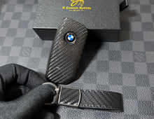 Load image into Gallery viewer, Premium Carbon Fiber Key Fob Cover Case Fit For BMW New X5 X6 X7 LCI M60i New Generation Key Exclusive Made
