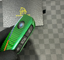 Load image into Gallery viewer, Premium Carbon Fiber Smart Key Case for BMW New M5 G90 G99 Models– Luxury Cover Shell Exclusive Edition
