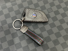 Load image into Gallery viewer, Luxury Genuine Carbon Fiber Keyring Key Fob Cover Kit For BMW Alpina B3 B4 B8 XB7 Custom Made Exclusive Edition
