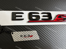 Load image into Gallery viewer, E63S Gloss Black Badges Package For Mercedes E63S W213 2021-2023 Exclusive Pack
