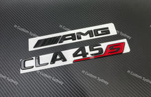 Load image into Gallery viewer, Gloss Black CLA45S Full Badges Package For Mercedes CLA45S C118 Exclusive Pack

