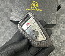 Load image into Gallery viewer, M5 CS Premium Genuine Carbon Fiber Key Fob Cover For BMW M5 CS Custom Made
