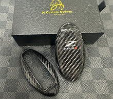 Load image into Gallery viewer, Premium Carbon Fiber Key Fob Cover Case Fit For Nissan Z Nismo Z34 Model Exclusive Made
