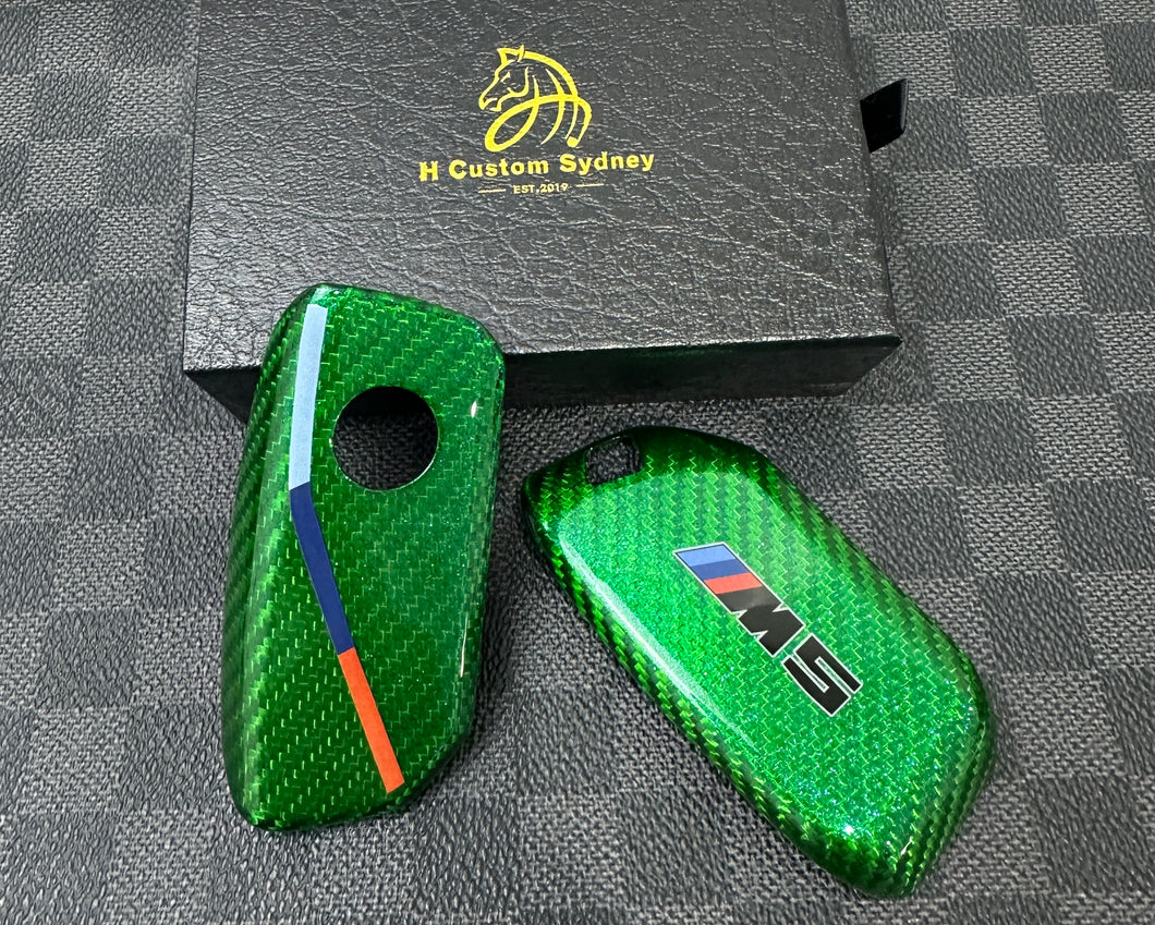 Premium Carbon Fiber Smart Key Case for BMW New M5 G90 G99 Models– Luxury Cover Shell Exclusive Edition