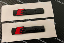 Load image into Gallery viewer, A4 Gloss Black Full Badges Package For Audi A4 B9 40 TFSI 45 TFSI Quattro Exclusive Pack
