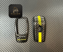 Load image into Gallery viewer, Final Edition Genuine Carbon Fiber Key Fob Cover Case Set For Mercedes AMG C63S E63s GLE63S GLS63 G63 GT63S Exclusive Made
