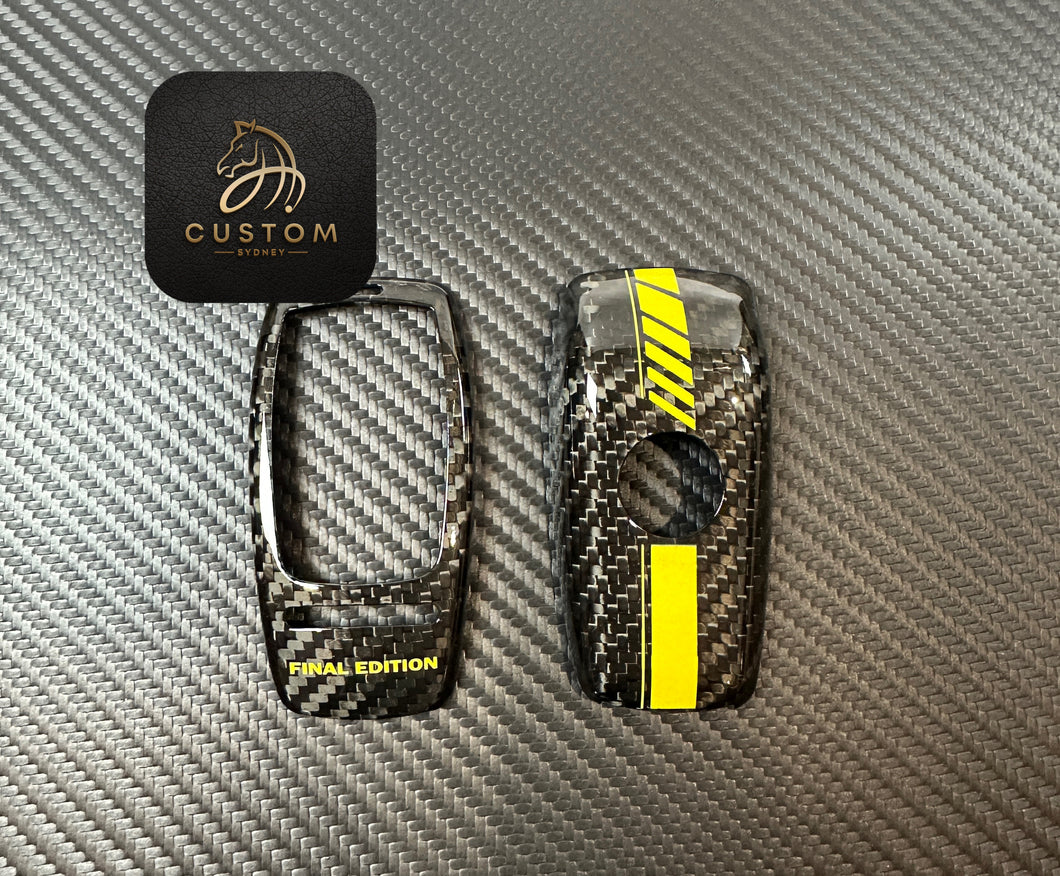 Final Edition Genuine Carbon Fiber Key Fob Cover Case Set For Mercedes AMG C63S E63s GLE63S GLS63 G63 GT63S Exclusive Made