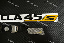 Load image into Gallery viewer, CLA45S Gloss Black Full Badges Emblems Package For Mercedes CLA45S C118 Exclusive Pack
