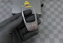 Load image into Gallery viewer, GLE63S Genuine Carbon Fiber Key Fob Cover Pack Fit For Mercedes AMG GLE63S V167 C167 Exclusive Edition
