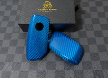 Load image into Gallery viewer, Luxury Carbon Fiber Key Fob Cover Case Fit For BMW New M5 G90 G99 New Generation Key Exclusive Made
