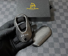 Load image into Gallery viewer, Premium Carbon Fiber Key Fob Cover Pack for Mercedes AMG GT55 C192 Exclusive Edition
