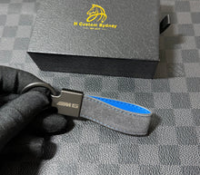 Load image into Gallery viewer, Premium Alcantara Key Fob Cover Keychain Set for BMW New M5 G90 G99 Model Exclusive Edition
