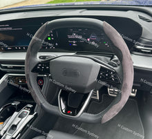 Load image into Gallery viewer, Luxury Custom Alcantara Steering Wheel Cover – Handmade Custom Fit for Audi S3 GY 2025+ Models Exclusive Made
