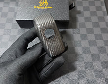 Load image into Gallery viewer, Premium Carbon Fiber Key Fob Cover Set For Mercedes C63s E63s GLC63s GLE63s GT63S AMG Model Exclusive AMG Edition
