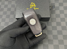 Load image into Gallery viewer, Premium Carbon Fiber Key Fob Cover &amp; Keychain Set – Fits Mercedes G63 AMG 2019-2025 Exclusive Edition
