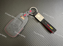 Load image into Gallery viewer, S5 Alcantara Key Cover Keychain For Audi S5 8T F5 Model Custom Made Exclusive Gift
