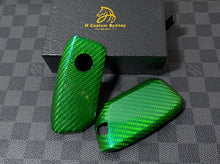 Load image into Gallery viewer, Premium Carbon Fiber Key Fob Cover Case Fit For BMW New X5 X6 X7 LCI M60i New Generation Key Exclusive Made Unique Gift
