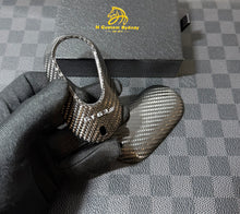 Load image into Gallery viewer, Premium Carbon Fiber Key Fob Cover Pack for Mercedes AMG GT63 Pro C192 Exclusive Edition
