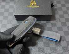 Load image into Gallery viewer, BMW X5 X6 X7 M60i Alcantara Car Key Case M60i Keychain Set For G05 G06 G07 LCI Model Luxury Edition
