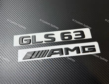 Load image into Gallery viewer, Matte Black GLS63 Badges Package For Mercedes GLS63 X167 2024+ Exclusive Night Edition
