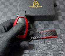 Load image into Gallery viewer, Premium Genuine Carbon Fiber AMG Key Fob Cover Pack For Mercedes A45 CLA45 GLA45 C43 C63S GLC63s GLE63S GLS63 Exclusive Made
