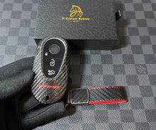 Load image into Gallery viewer, Premium Carbon Fiber Key Fob Cover Case For Mercedes AMG New C E GLC S EQ Class W206 X254 W223 C236 W214 X290 Exclusive Made
