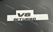 Load image into Gallery viewer, Gloss Black GLS63 AMG Badges Package For Mercedes GLS63 X166 Night Edition
