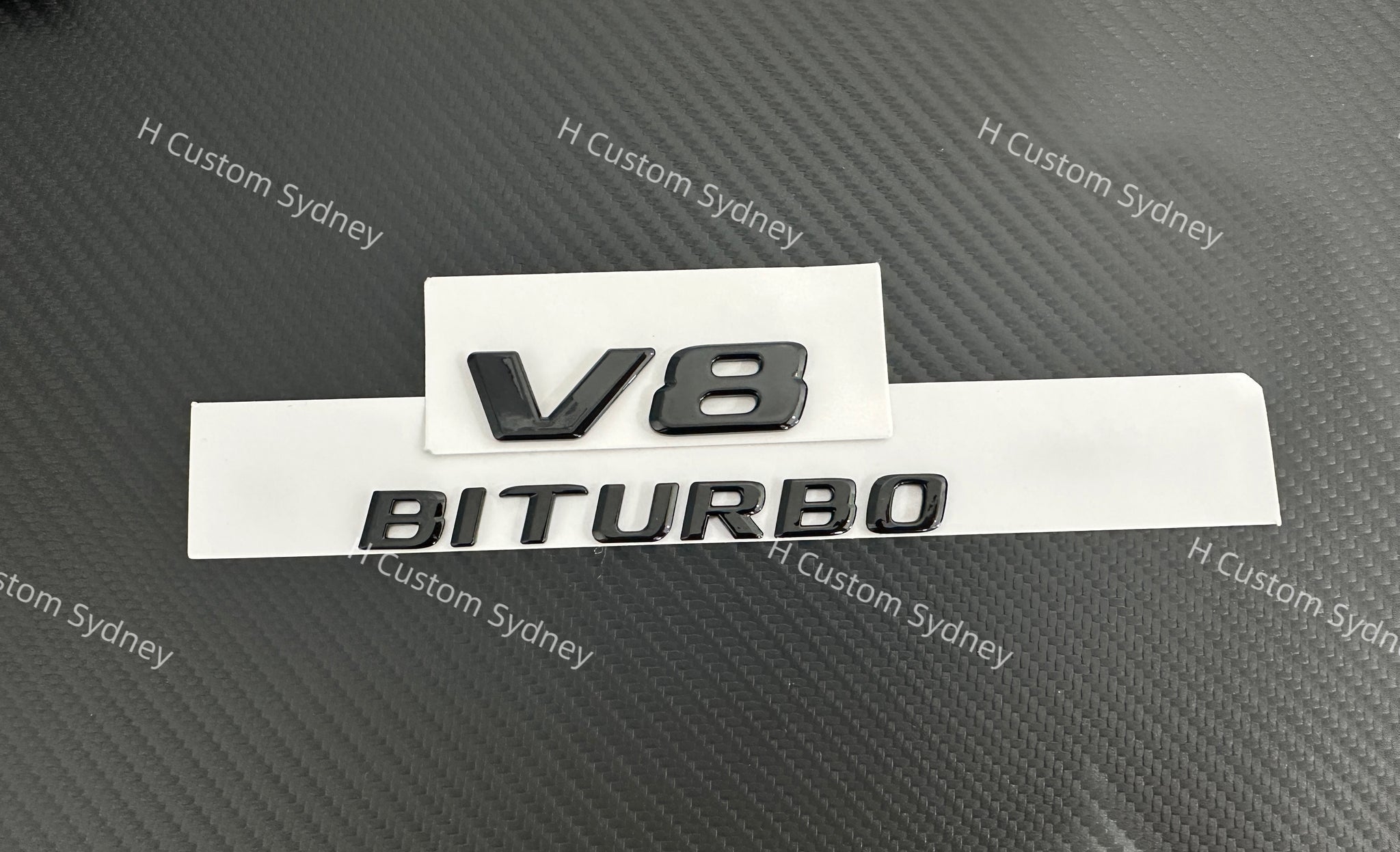 thumbnail image 2 of Gloss Black GLC63S AMG Badge Package – Full Set For X253 (Exclusive Pack) 2 of 3