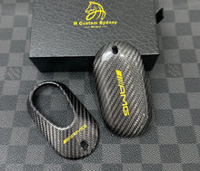 Load image into Gallery viewer, Premium Carbon Fiber Key Fob Cover For Mercedes AMG New C E GLC S EQ Class W206 X254 W223 C236 W214 Exclusive Made
