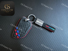 Load image into Gallery viewer, Premium Alcantara leather Key Cover Case For BMW M50i Model Exclusive Made Gift
