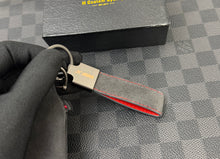 Load image into Gallery viewer, Premium Alcantara and Nappa Leather Key Cover Case Keychain Fit For BMW XM Models Exclusive Edition
