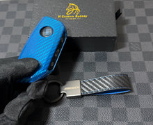 Load image into Gallery viewer, Premium Carbon Fiber Key Fob Cover Case Fit For BMW New X5 X6 X7 LCI M60i New Generation Key Exclusive Made Unique Gift
