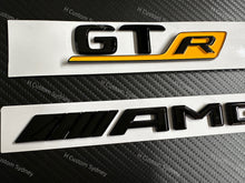 Load image into Gallery viewer, Gloss Black Full Badges Package For Mercedes AMG GTR C190 ONLY Exclusive Pack
