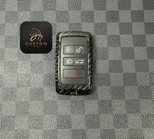 Load image into Gallery viewer, Carbon Edition Premium Carbon Fiber Key Fob Cover Set For Land Rover Range Rover Defender Discovery Evoque Velar Exclusive Made
