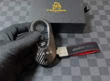 Load image into Gallery viewer, Premium Carbon Fiber Key Fob Cover For Mercedes AMG New CLE53 Model Exclusive Edition
