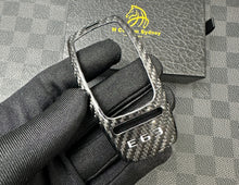 Load image into Gallery viewer, Luxury Carbon Fiber Key Fob Cover Case For Mercedes W213 E63 AMG Model Custom Made Exclusive Edition
