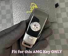 Load image into Gallery viewer, Premium Carbon Fiber Key Fob Cover &amp; Keychain Set – Fits Mercedes G63 AMG 2019-2025 Exclusive Edition
