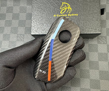 Load image into Gallery viewer, Premium Genuine Carbon Fiber Key Fob Cover For BMW New X5 X6 X7  New Generation Key Exclusive Made
