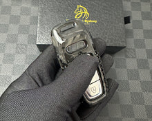 Load image into Gallery viewer, SQ7 Genuine Carbon Fiber Key Fob Cover Pack For Audi SQ7 2020-2024 New Model Exclusive Made
