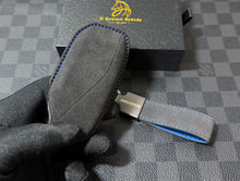 Load image into Gallery viewer, BMW X5 X6 X7 M60i Alcantara Car Key Case M60i Keychain Set For G05 G06 G07 LCI Model Luxury Edition
