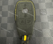 Load image into Gallery viewer, Edition One Premium Alcantara Key Fob &amp; Keychain Set – Fits Mercedes C63S / E63S / GLC63S / GLE63S / GT63S / G63/ GLS63 AMG Models
