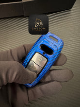 Load image into Gallery viewer, SQ7 Premium Fiber Key Fob Cover for Audi SQ7 New Model Exclusive Made
